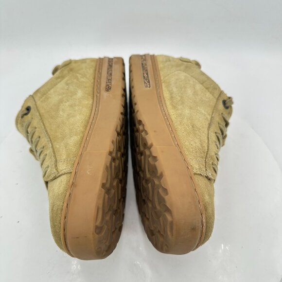 Birkenstock Bend Low Women Size 5 Mustard Suede Gum Sole Lace Up Low Top Shoes - Picture 7 of 11